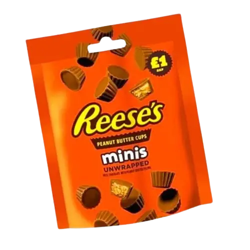 Шоколадні цукерки Reese's Peanut Butter Cups Minis 68 г - фото 2