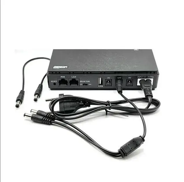 Бесперебойник UPS для WI-Fi роутера 10400maH поддерживает 5/9/12V (до 10 часов работы) - фото 5