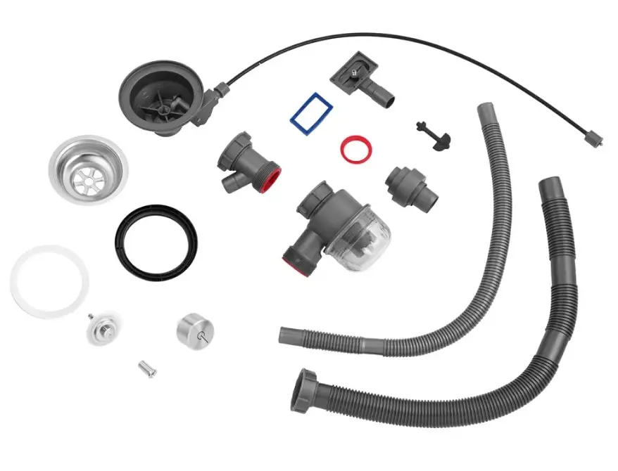 Кухонна мийка Kroner KRP Schwarze - SET7546HM PVD (3.0/0.7 мм) (CV032277) - фото 17