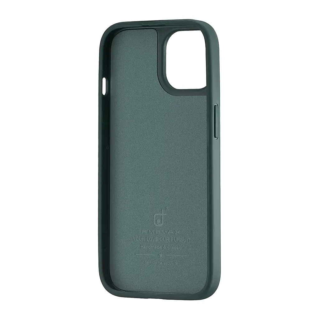 Чохол Jinduka Leather Ringo iPhone 15 Green - фото 3
