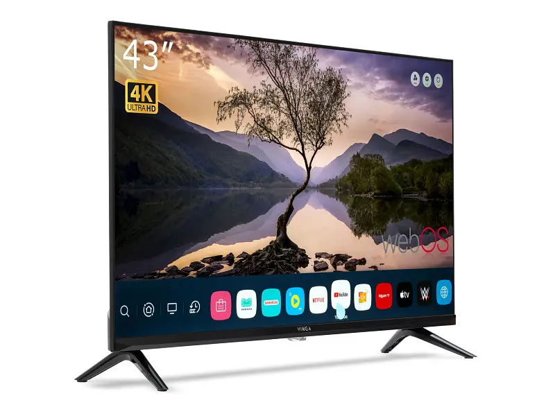 Телевізор Vinga S43UHD25BWEB - фото 4