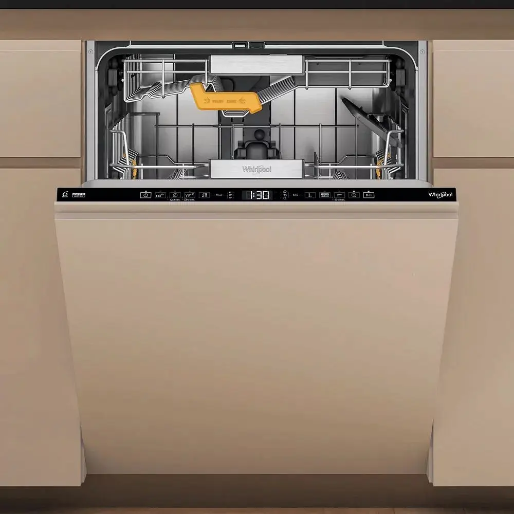 Посудомоечная машина Whirlpool встраиваемая 14компл. A+++ 60см дисплей 3й корзина белая - фото 2
