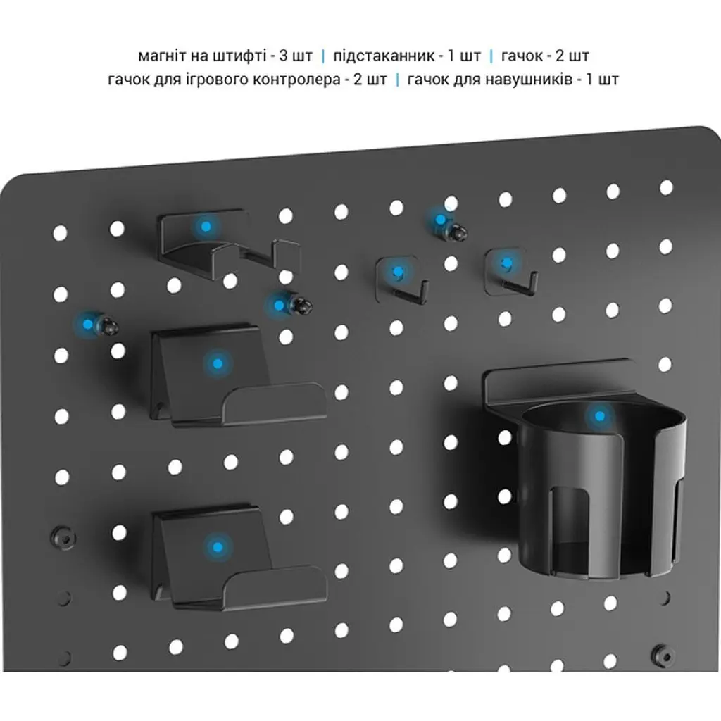 Настільна дошка-органайзер OfficePro DO780B Black [126567] - фото 10