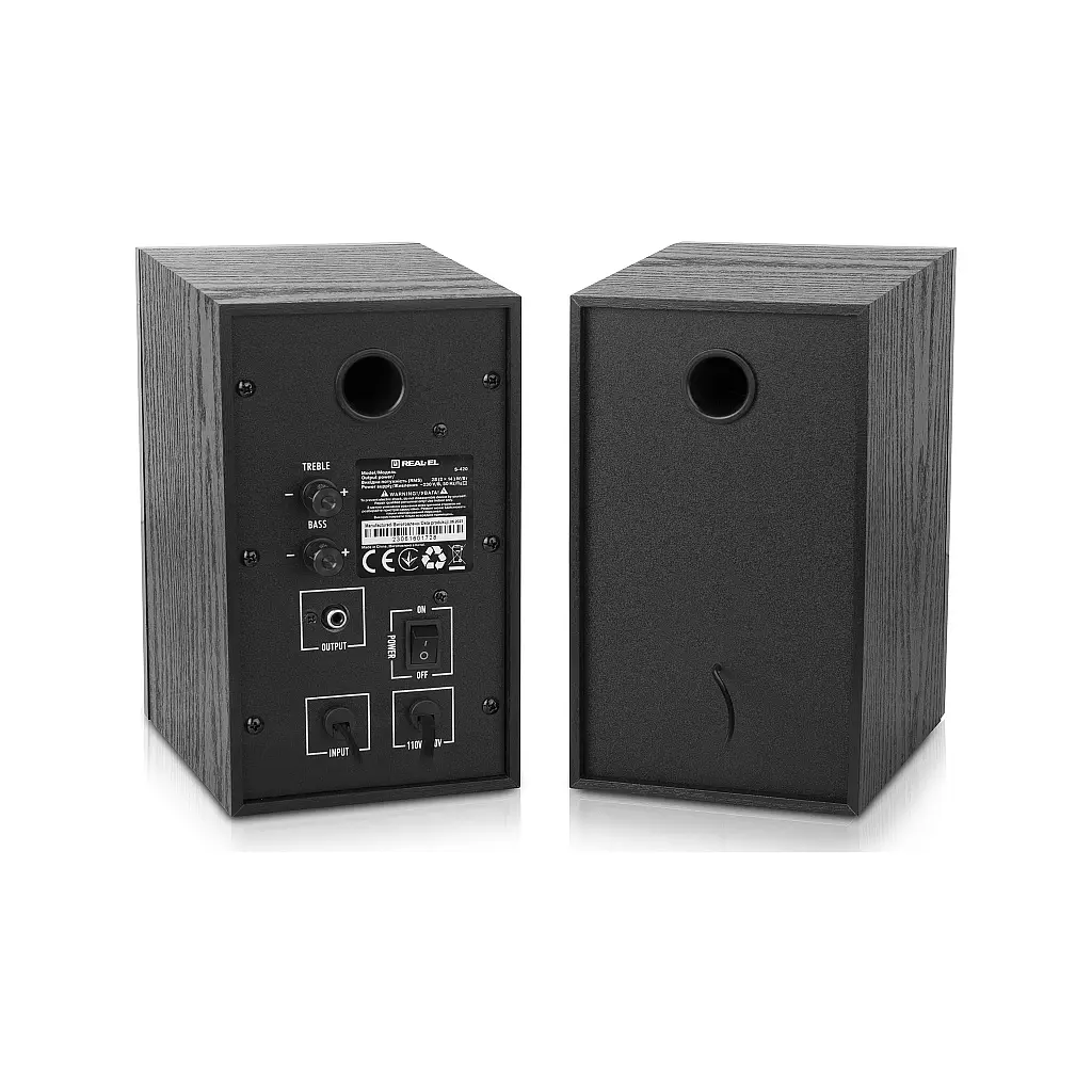 Акустична система REAL-EL S-420 Black (EL121200011) - фото 8