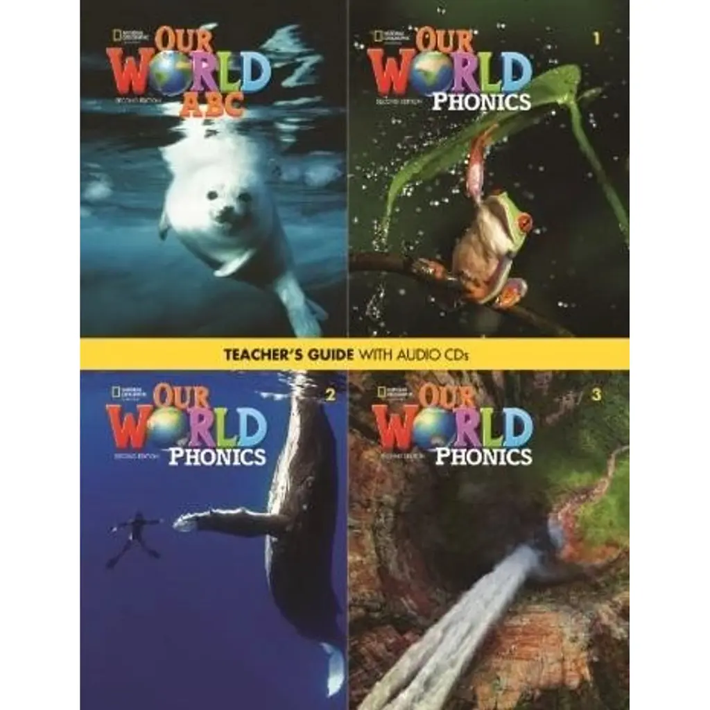 Our World (2nd Edition) 1-3 Phonics and ABC Teacher's Guide with Audio CD - Леслі Кустофф