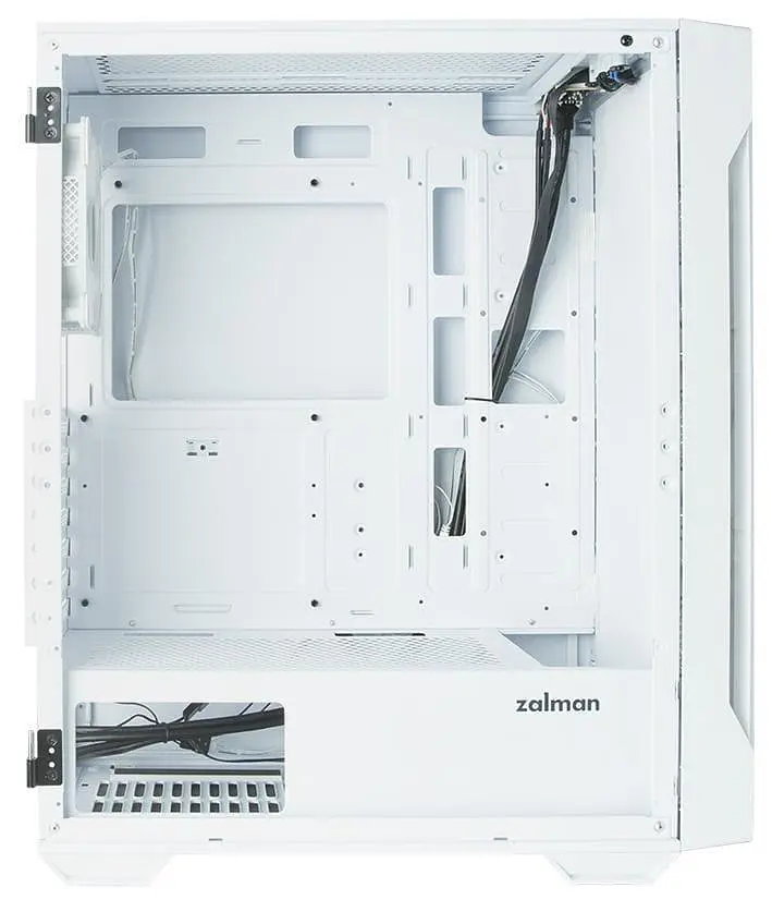 Корпус Zalman I3 Neo TG Tempered Glass без БЖ White (I3NEOTGWHITE) Без БП - фото 6