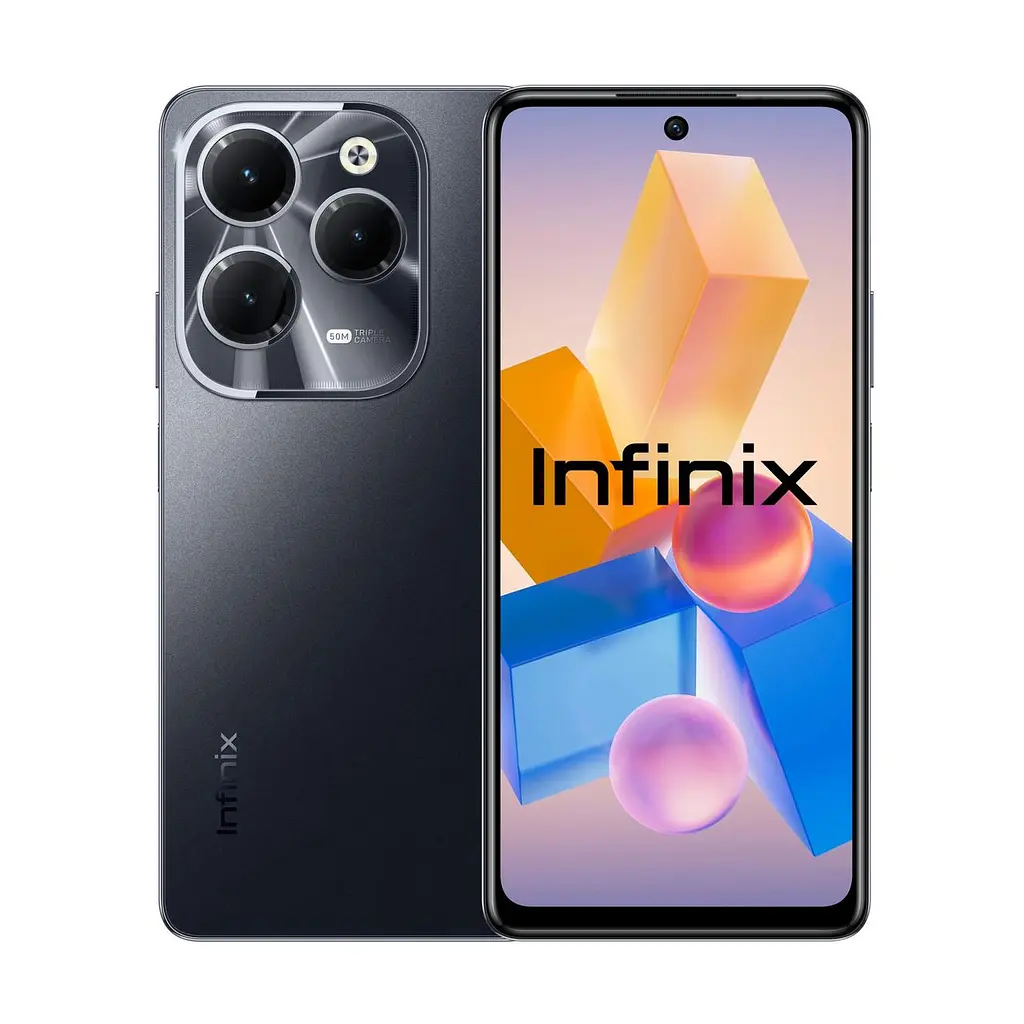 Смартфон Infinix Hot 40 (X6836) 8/256GB NFC чорний (Starllit Black) - фото 2