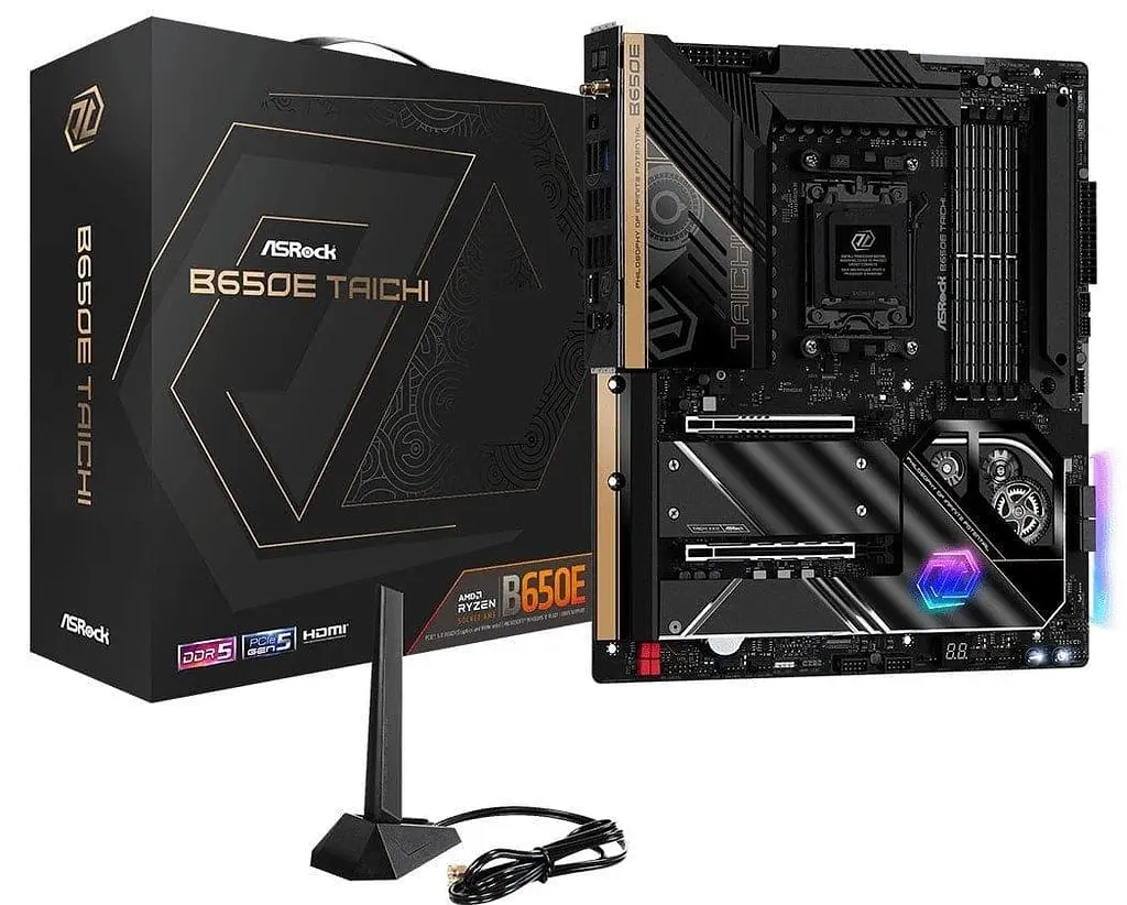 Материнська плата AsRock B650E Taichi (B650E TAICHI) (Socket AM5, AMD B650, E-ATX) Б/в - фото 5