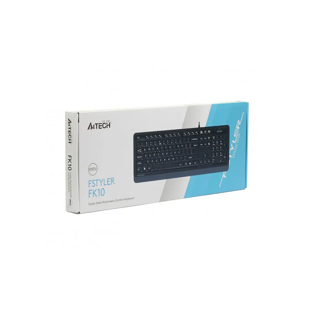 Клавіатура A4Tech FK10 Grey (4711421942959) - фото 8
