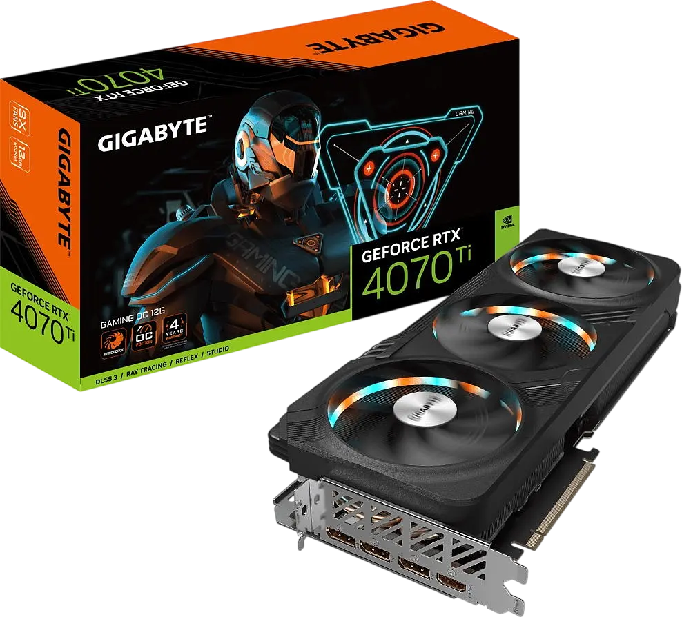 Відеокарта GeForce RTX 4070 Ti 12GB Gigabyte Gaming OC (GV-N407TGAMING OC-12GD) Б/В - фото 4