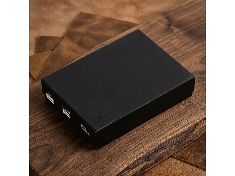 Жіноча монетниця із натуральної шкіри Cortina 5070 nero Чорна 8x7x2 см TONY PEROTTI acs0032496 - фото 10