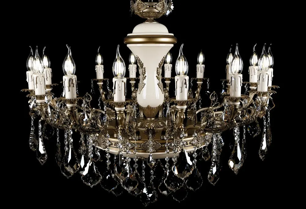 Люстра сучасна класична кришталева Splendid-Ray 30-3854-21 - фото 3