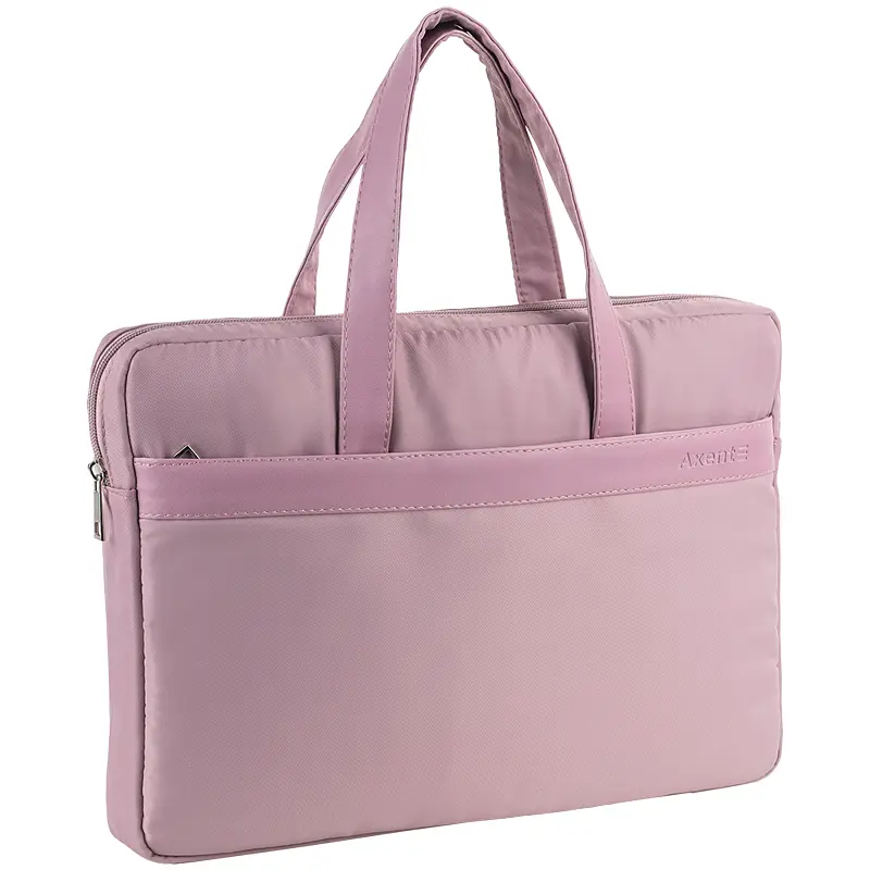 Сумка для документов текстильная Axent А4+ 1 отделение, розовая (1631-01-A) - фото 6