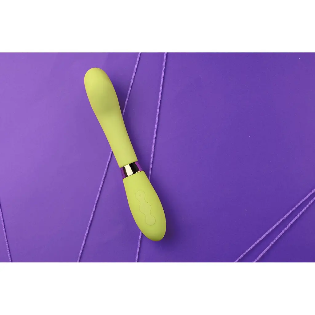 Вібратор Loveline G-Spot, 20.5 см (жовтий) - фото 10