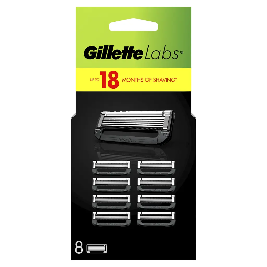 Змінні картриджі для гоління Gillette Labs 8 шт. - фото 2