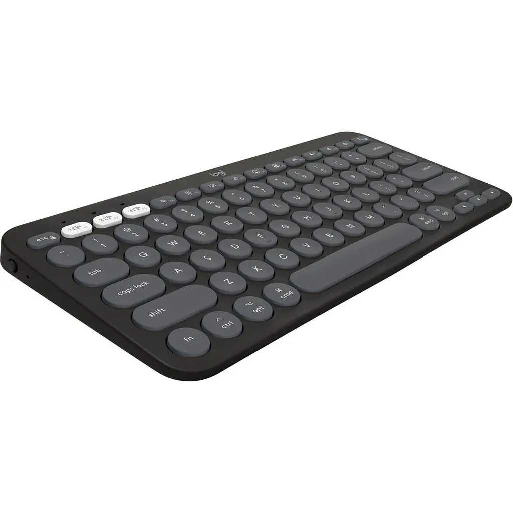 Клавіатура Logitech K380s Pebble Keys 2 Bluetooth Graphite (920-011851) [96063] - фото 2