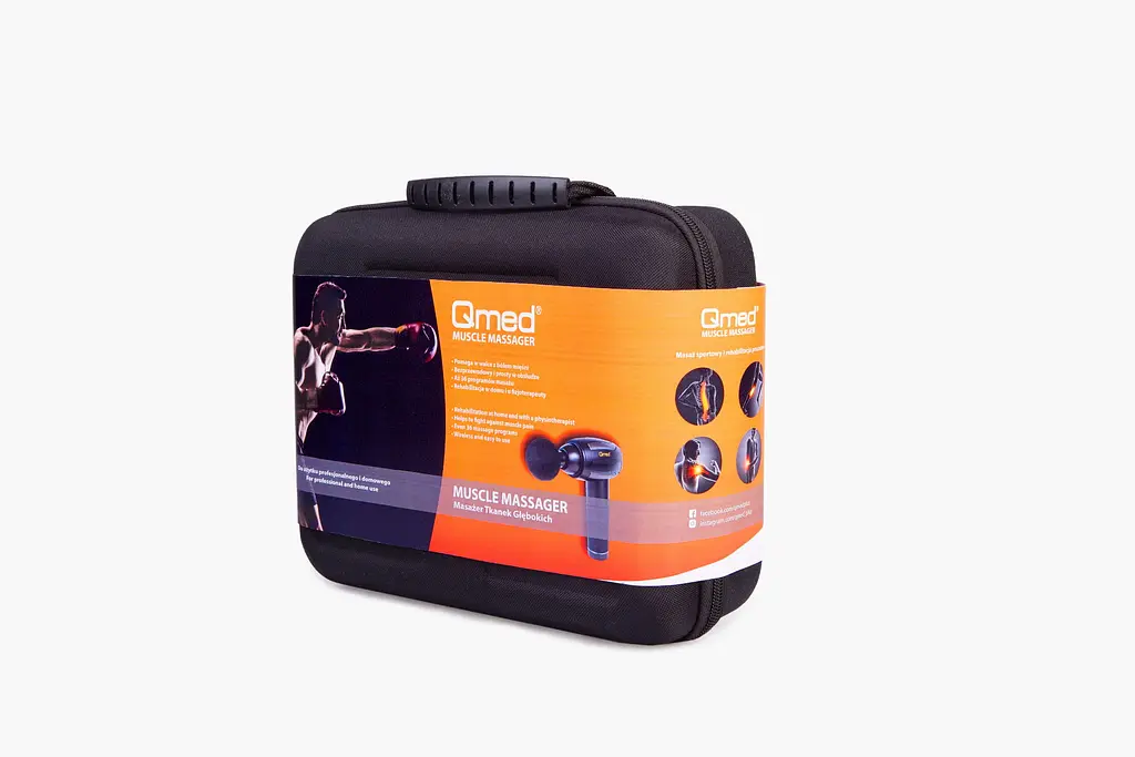 Вібраційний масажер Qmed Deep Tissue Muscle Massager (120525) - фото 3