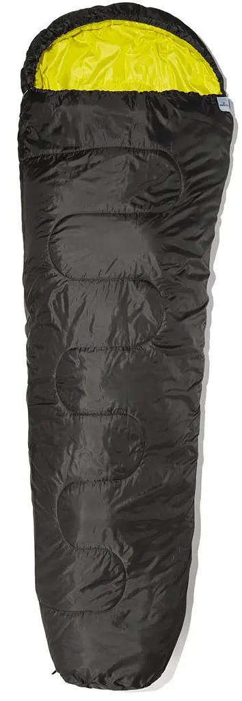 Спальний мішок весна осінь -0.5C Rocktrail Mummy Чорний - фото 3
