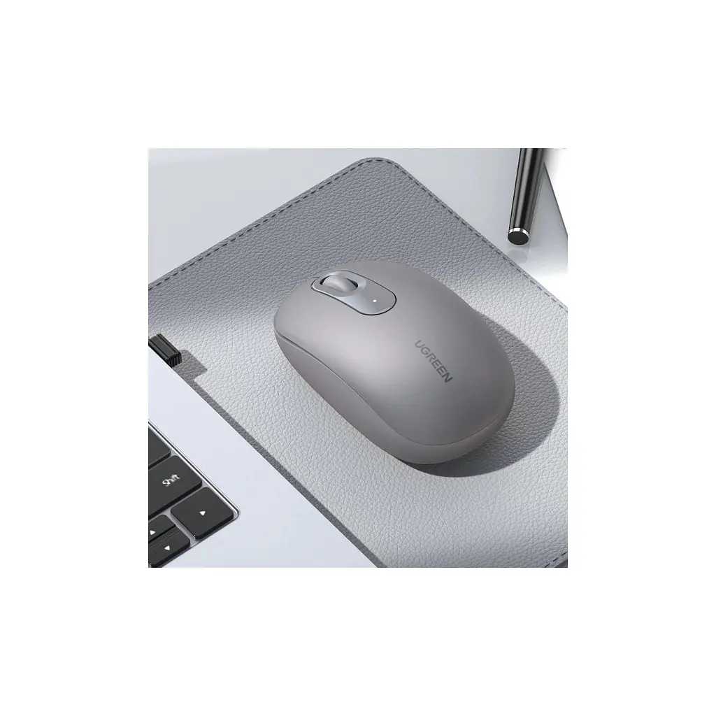Мишка Ugreen MU105 Wireless Gray (90669) - фото 5