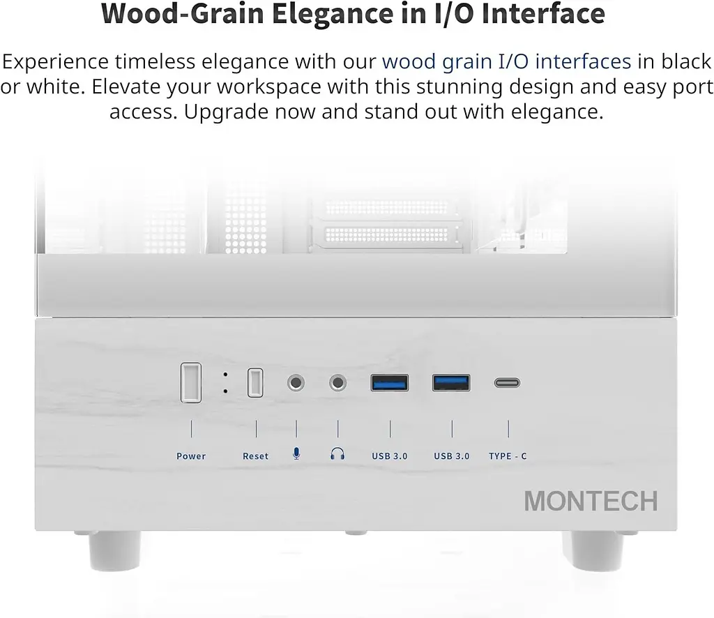 Корпус MONTECH XR WHITE (XR (W)) - фото 10