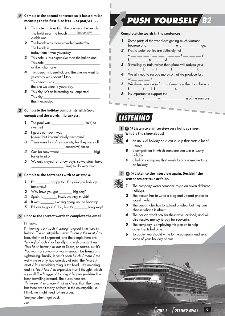 Open World Preliminary Workbook with Answers with Audio Download - фото 4