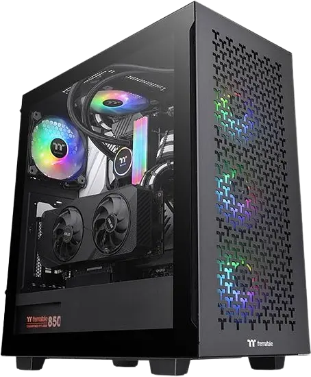 Корпус ThermalTake V350 TG ARGB Air Black (CA-1S3-00M1WN-03) - фото 2