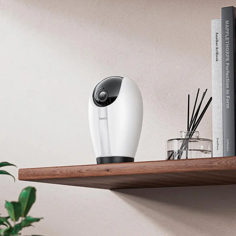 Камера видеонаблюдения Hoco D6 Indoor PTZ HD White - фото 4