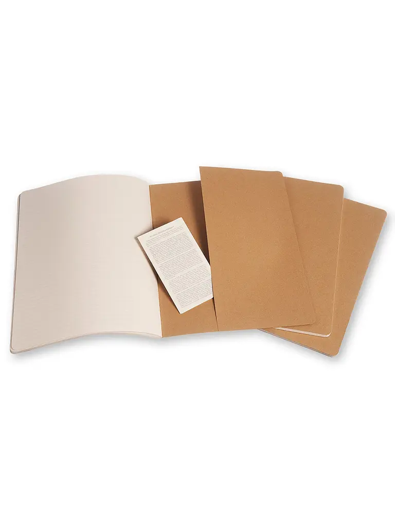 Записник Moleskine Cahier XXL, Лінійка Бежевий (QP431) - фото 4