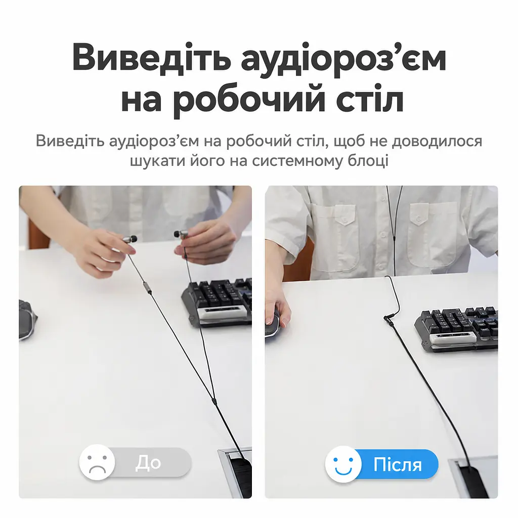 Аудиоудлинитель Vention 10 м 3,5 мм TRRS штекер на гнездо с поддержкой микрофона гарнитуры через совместимое комбинированное гнездо с сохранением управления кнопками совместимой гарнитуры в хлопковой оплётке с позолоченными контактами чёрный (BHCBL) - фото 10