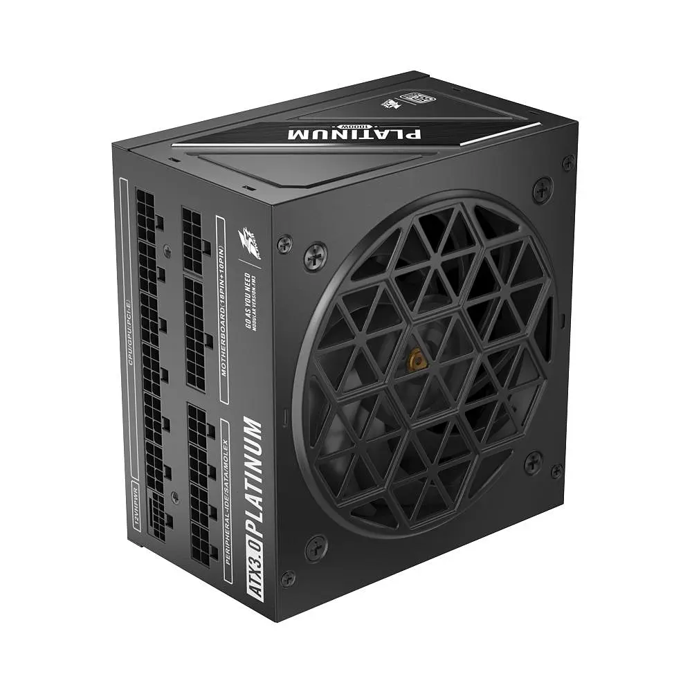 Блок живлення 1stPlayer HA-1000BA3 ATX 3.1 1000W 80+ Platinum (NGDP-PLT-1000-BK-EU) Black - фото 3