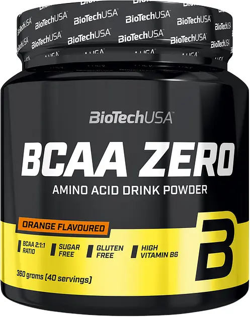 Амінокислоти BCAA з Вітаміном В-6 - 360 г без цукру