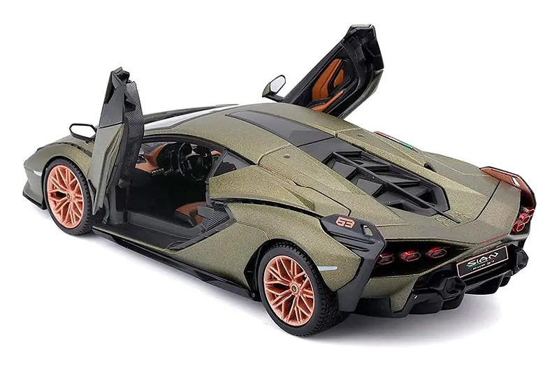 Іграшкова машинка гоночна Lamborghini Sian FKP 37 1:24 Bburago 18-21099, 2 кольори - фото 3