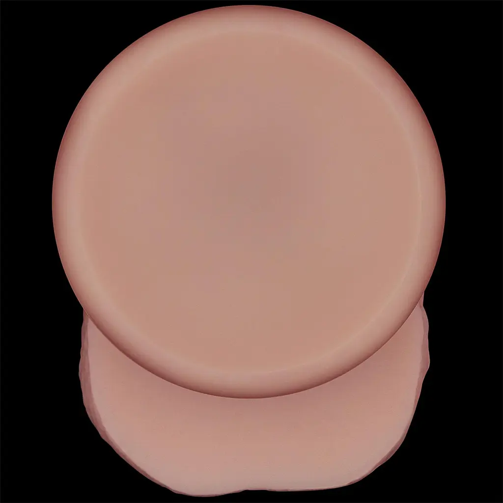 Фалоімітатор Lovetoy Sliding Skin Pro II Dong 8.5'', 21.5 см (коричневий) - фото 7