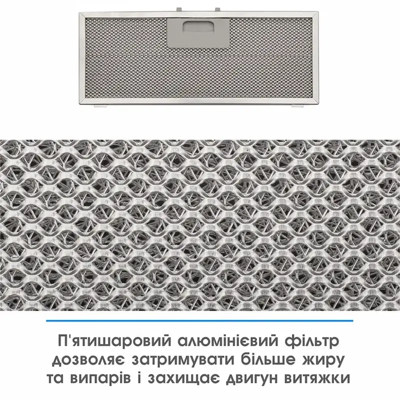 Витяжка ELEYUS URBAN 700 LED 52 WH - фото 11