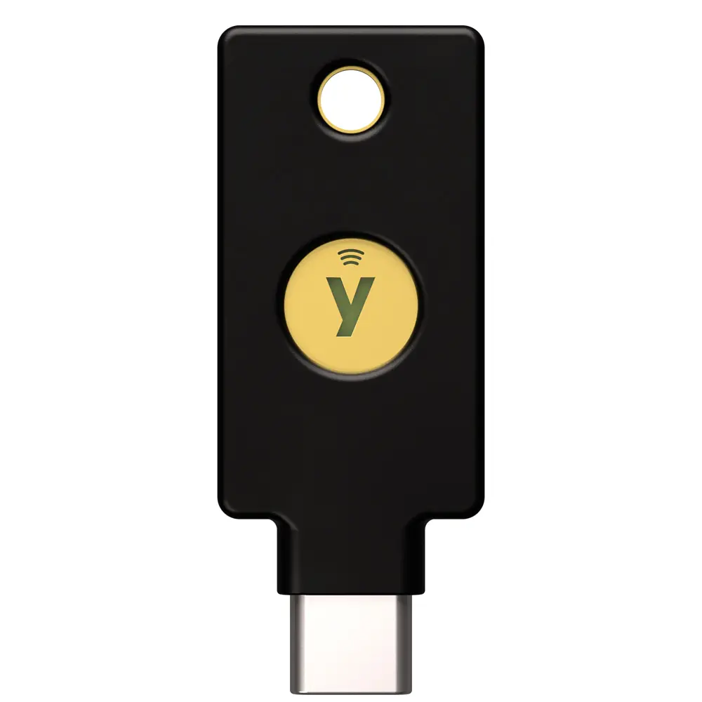 Апаратний ключ Yubico Yubikey Security Key C NFC USB Type-С (1177087) - фото 2