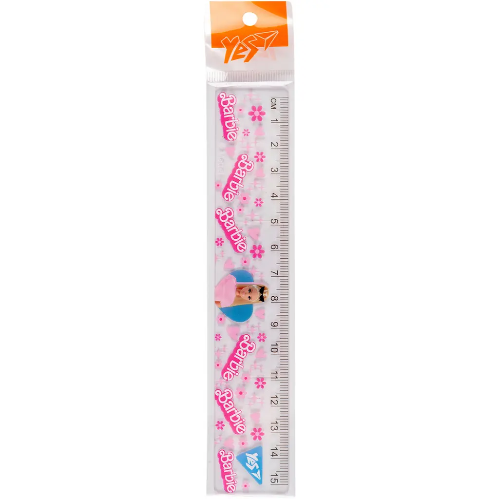 Лінійка Yes 15 см Barbie (370658) - фото 2