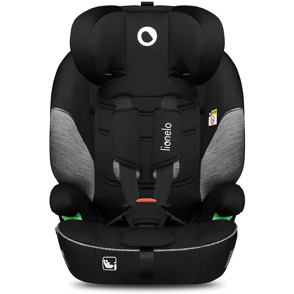 Автокрісло Lionelo Levi i-Size Black Grey (LO-LEVI I-SIZE BLACK GREY) - фото 2