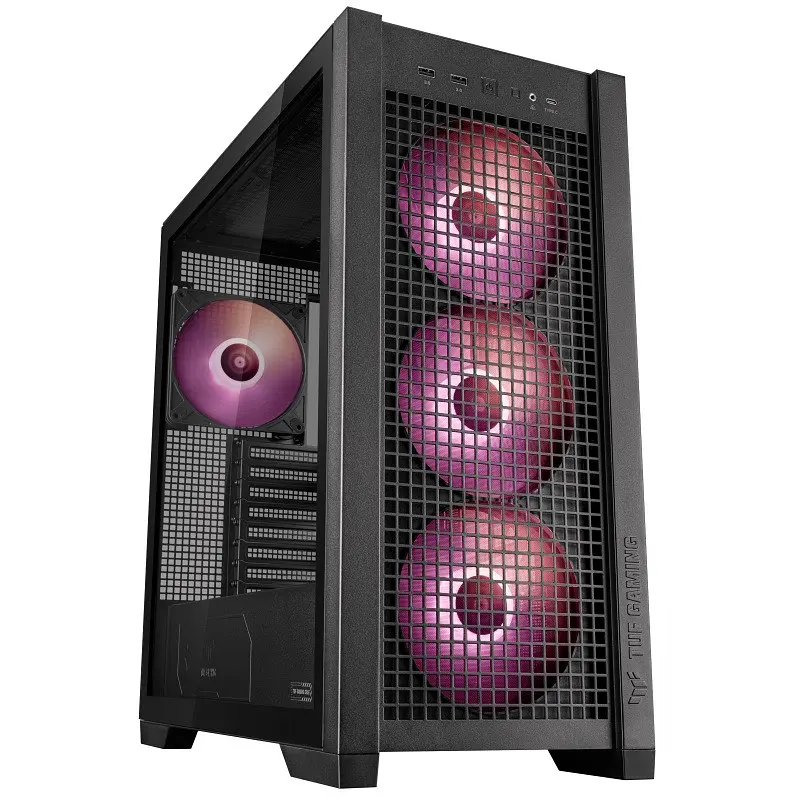 Корпус Asus TUF Gaming GT302 ARGB Чорний без БР (90DC00I0-B19000)