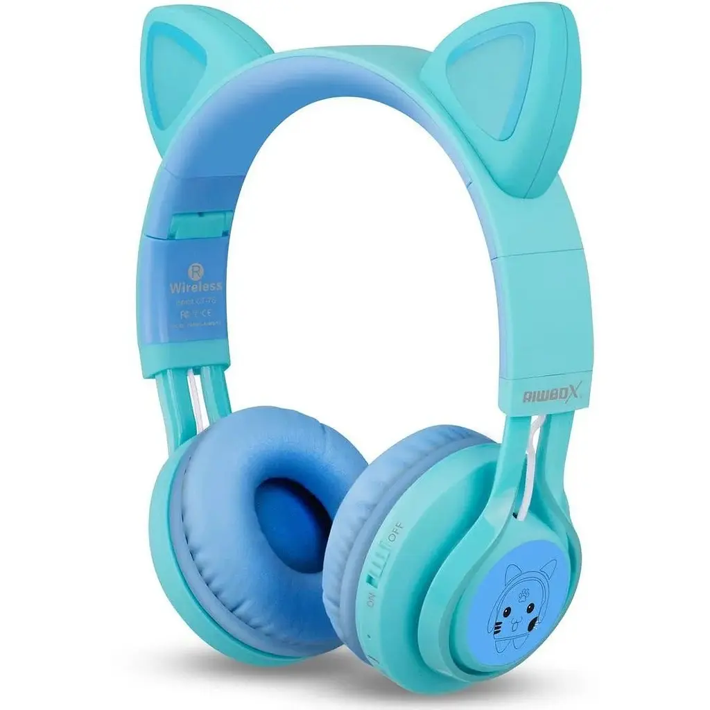 Дитячі навушники Riwbox CT-7S Cat Ear Bluetooth - фото 2