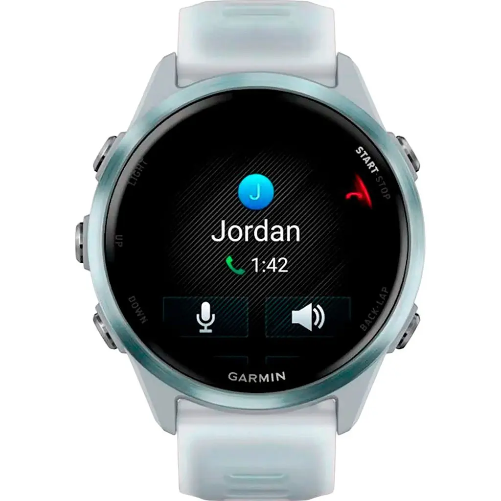 Смарт-годинник Garmin Forerunner 570 42mm Cloud Blue Aluminum with Translucent Whitestone/Cloud Blue Band (010-02970-01) [142392] - фото 4