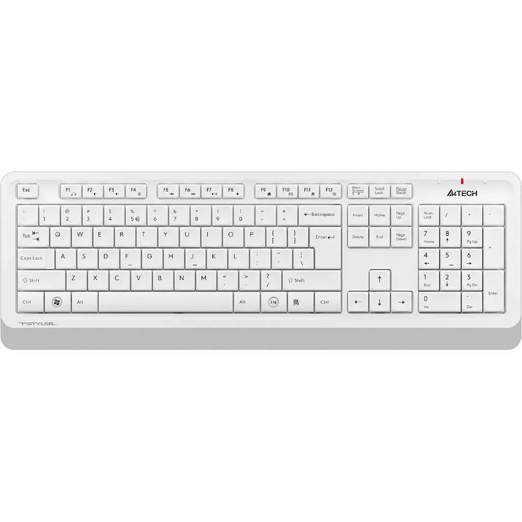Комплект клавіатура + миша A4Tech Fstyler FG1012 White [114628] - фото 3