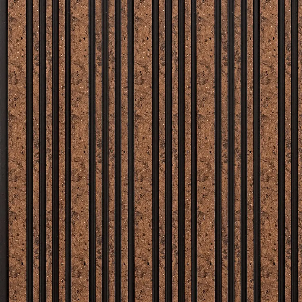 Рейка декоративна Sticker Wall PS 2900х118х11мм Коричневий із золотими вкрапленнями SW-00002140- - фото 6