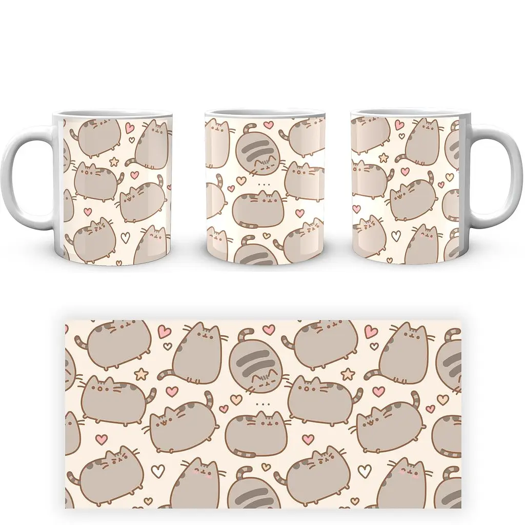 Кухоль GeekLand Pusheen Пушин PC 02.18 330 мл білий - фото 4