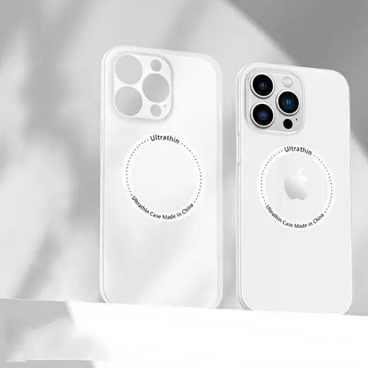 Ультратонкий чохол CasePro Ultra Thin MagSafe із захистом камери Transparent для iPhone 13 Pro Max - фото 2