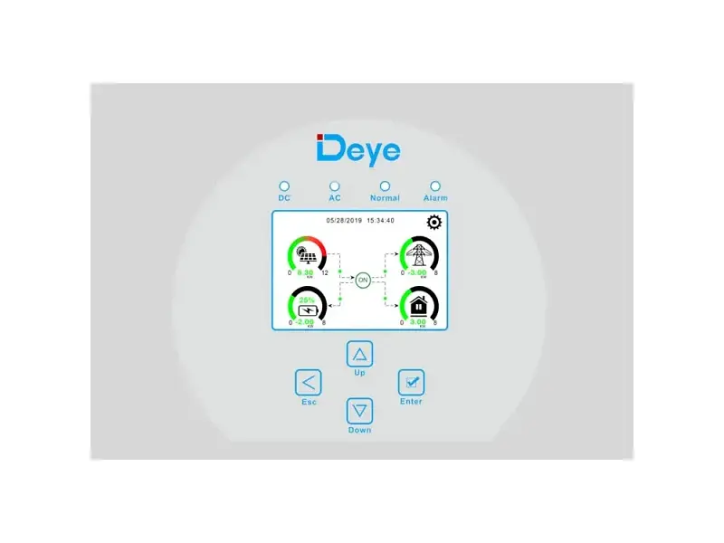Сонячний інвертор Deye SUN-8K-SG01LP1-EU гібридний (hybrid) WiFi - фото 4