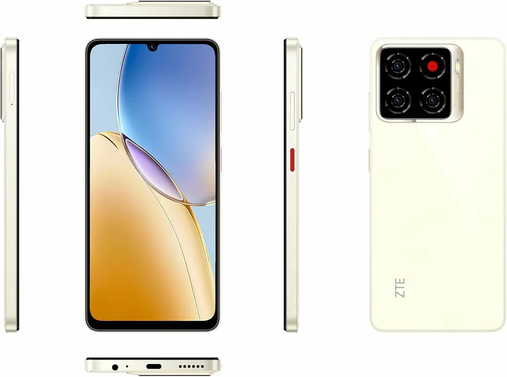 Смартфон ZTE Blade A56 4/128GB Gold (UA UCRF) - фото 6