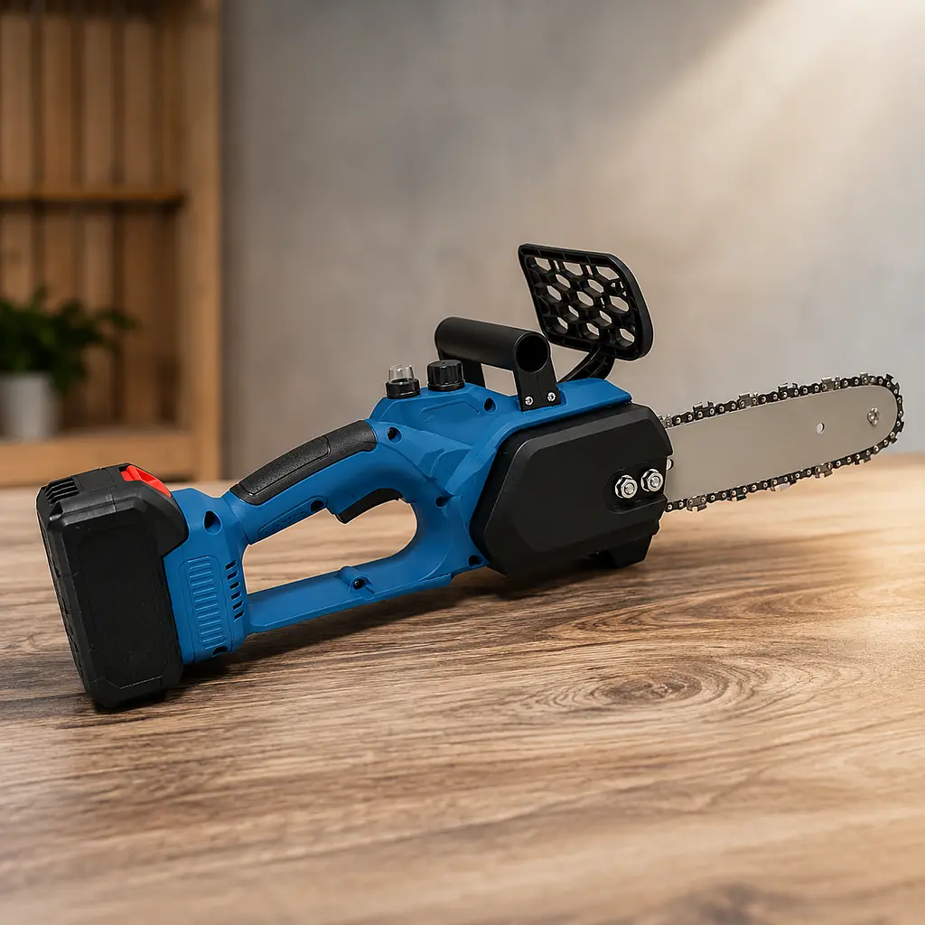 Акумуляторна ланцюгова пилка 12''+2 АКБ 21В Electric Saw / Електропила / Акумуляторна пилка 15000 мАг - фото 3