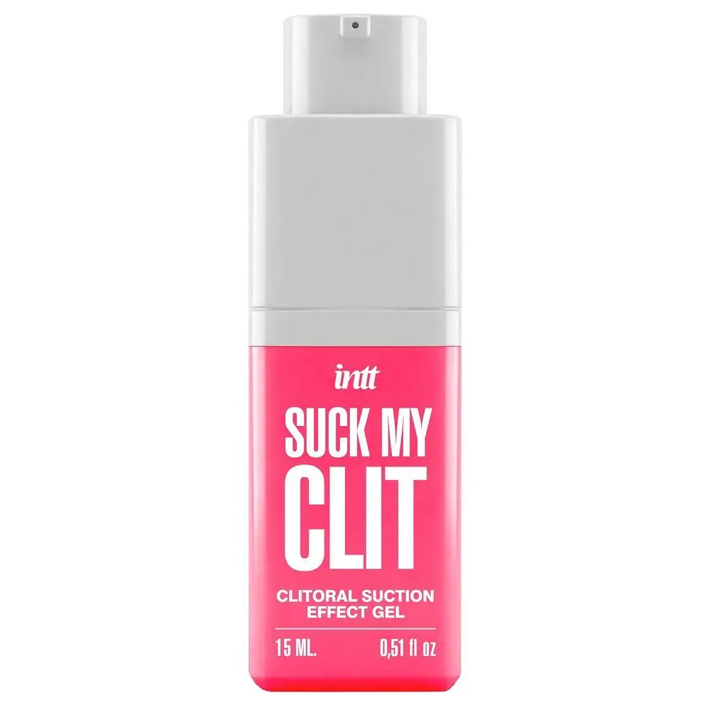 Смоктайзер (гель с эффектом посасывания) для клитора Intt Suck My Clit Wild Strawberry, 15 мл клубника, - фото 2