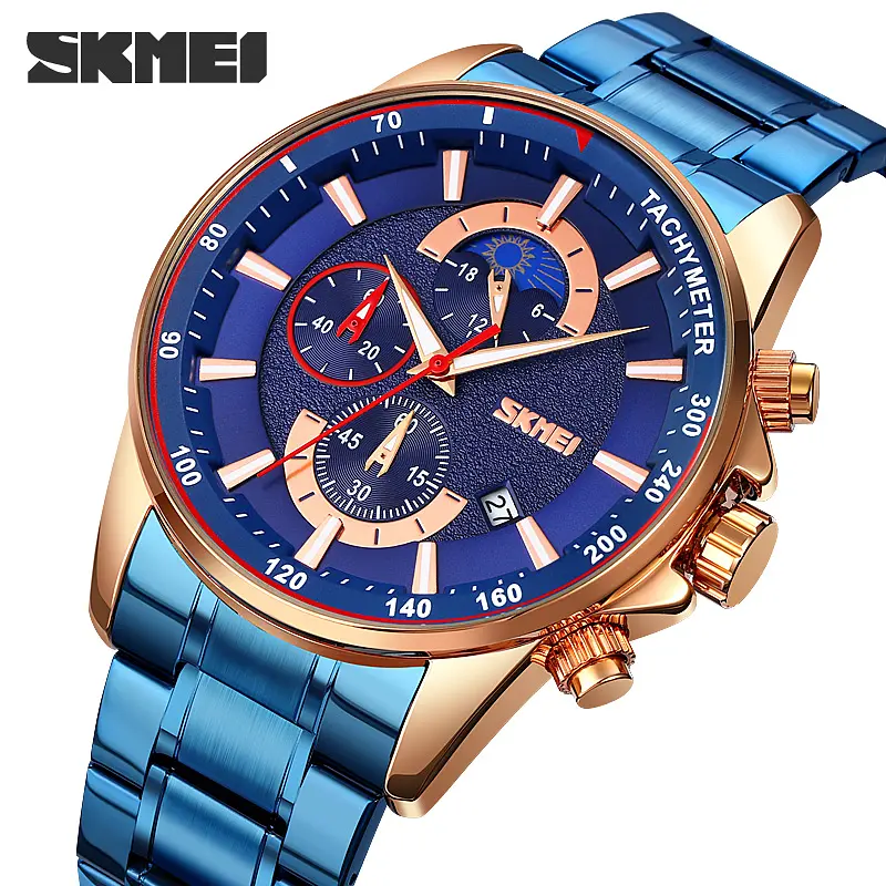 Наручные часы мужские 9250RGBU Rose Gold-Blue Skmei acs0029849 - фото 2