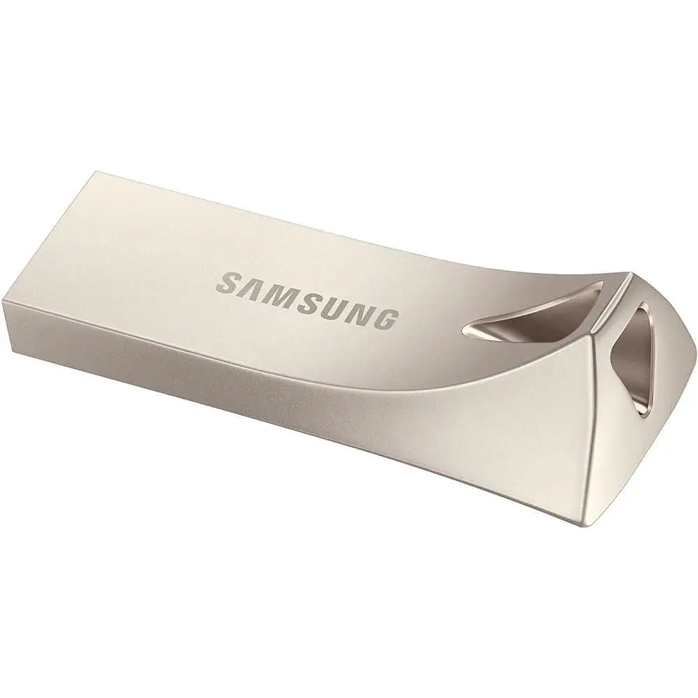 Флеш-накопитель Samsung USB3.1 256GB Bar Plus Champagne Silver (MUF-256BE3/APC) - фото 2